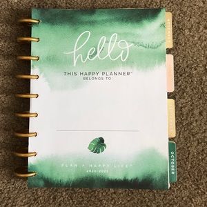 The Happy Planner : Sept 2020 - Dec 2020